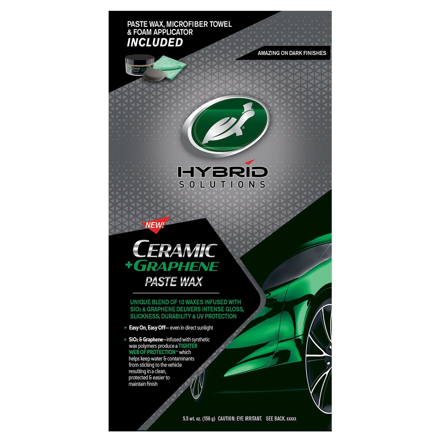 Turtle Wax Hybrid Solutions Ceramic Plus Graphene Paste Wax Kit