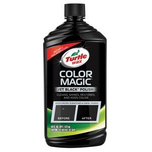 Turtle Wax Color Magic Jet Black Polish 16oz