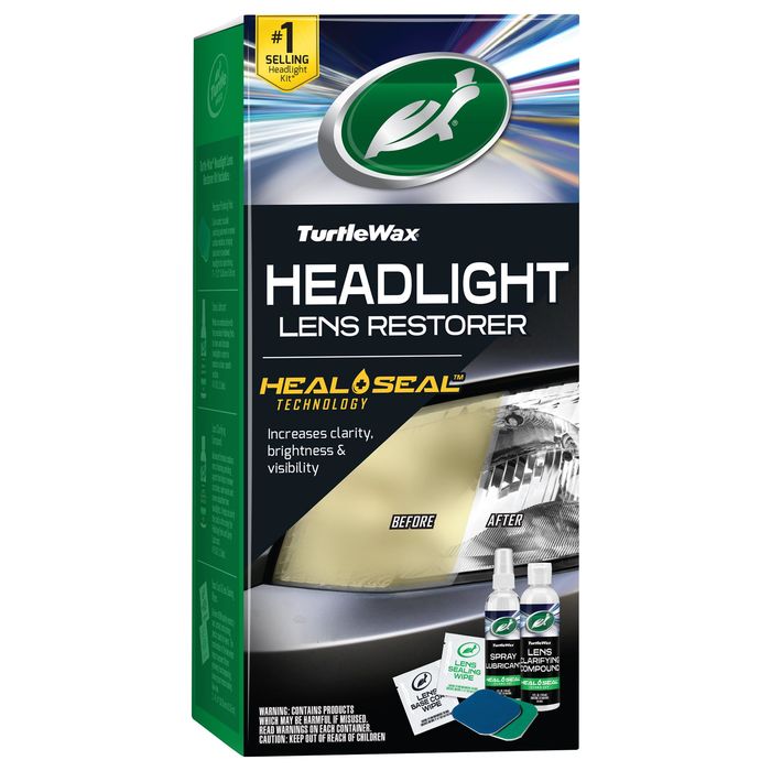 Turtle Wax Headlight Lens Restorer Kit