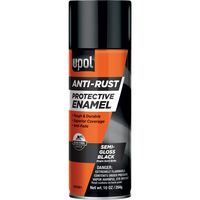 Rust-Oleum Acrylic Enamel 2X Spray Paint - Semi - Gloss Black (12