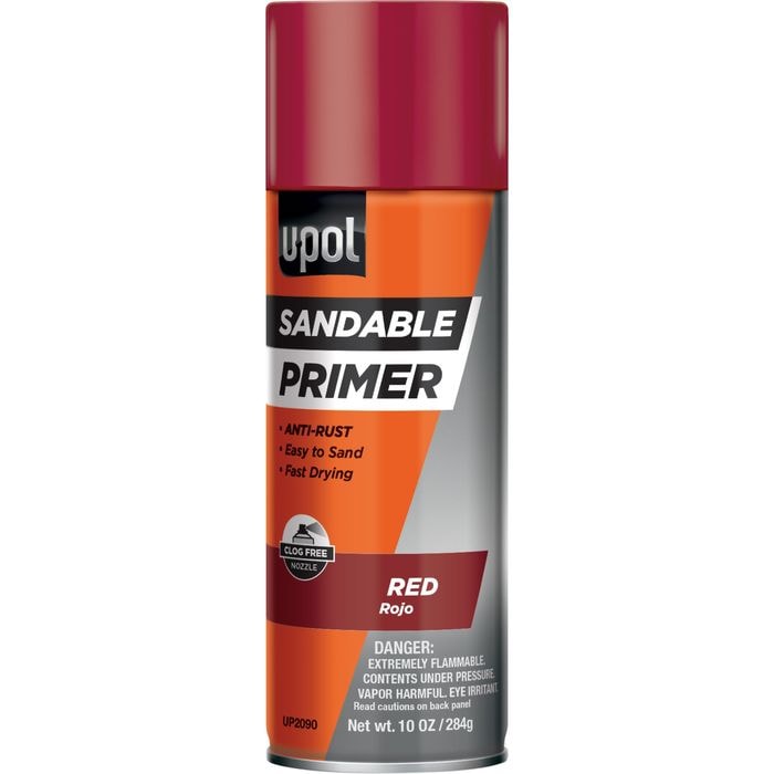  VHT ESP303007 Prime Coat Red Oxide Sandable Primer Filler Can -  11 oz. : Automotive