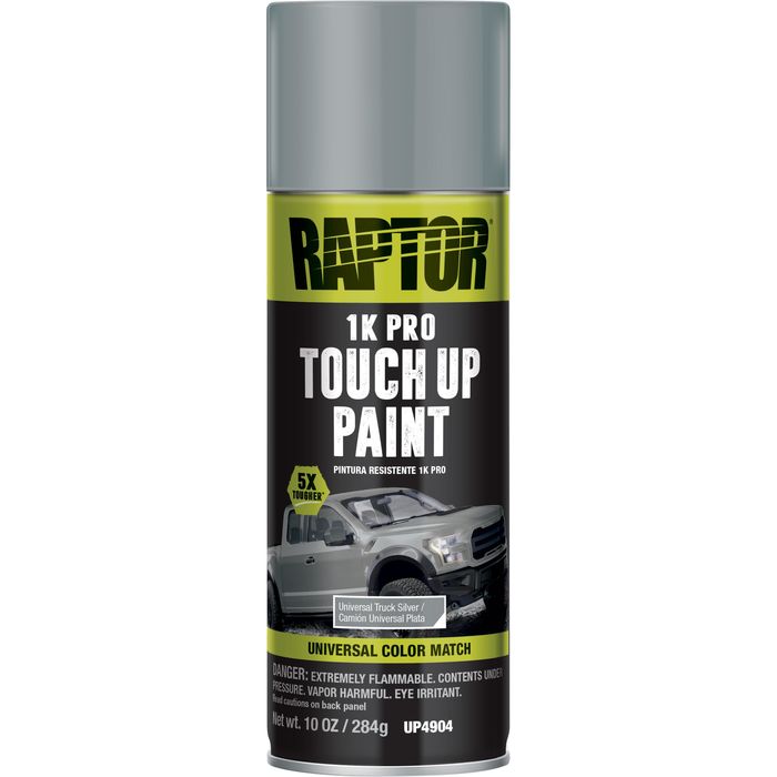 RAPTOR Universal Touch Up Paint Silver Spray