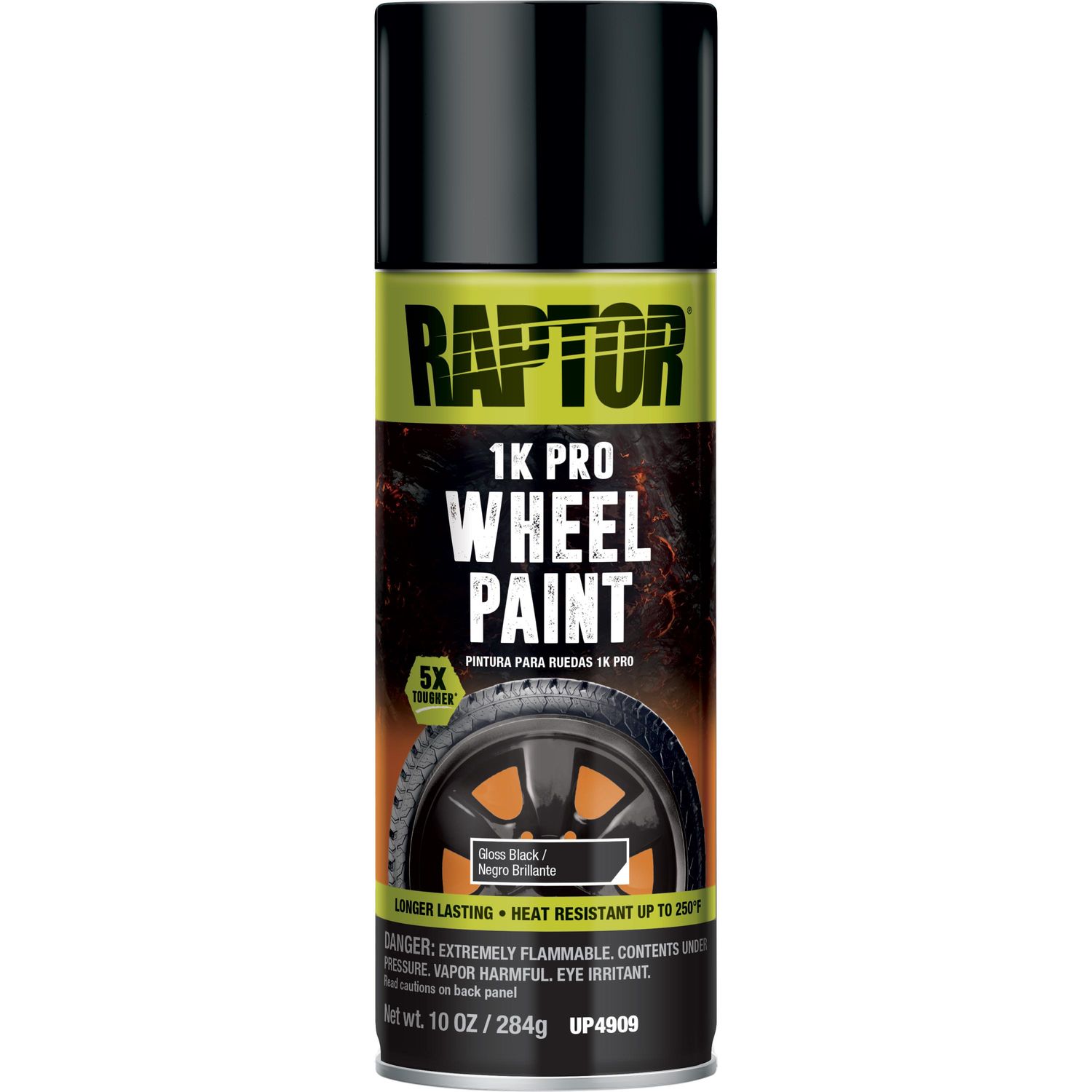 RAPTOR Gloss Black Wheel Paint 10Oz