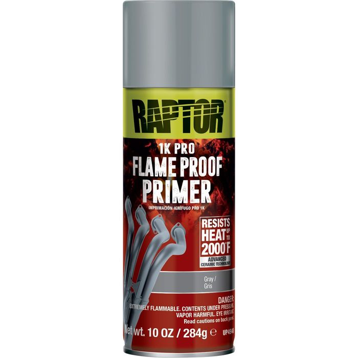 Raptor Gray Flameproof High Temp Primer