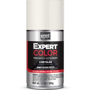 U-POL Expert Color Touch Up Paint Stone White Paint Code PW1 for Chrysler Town & Country