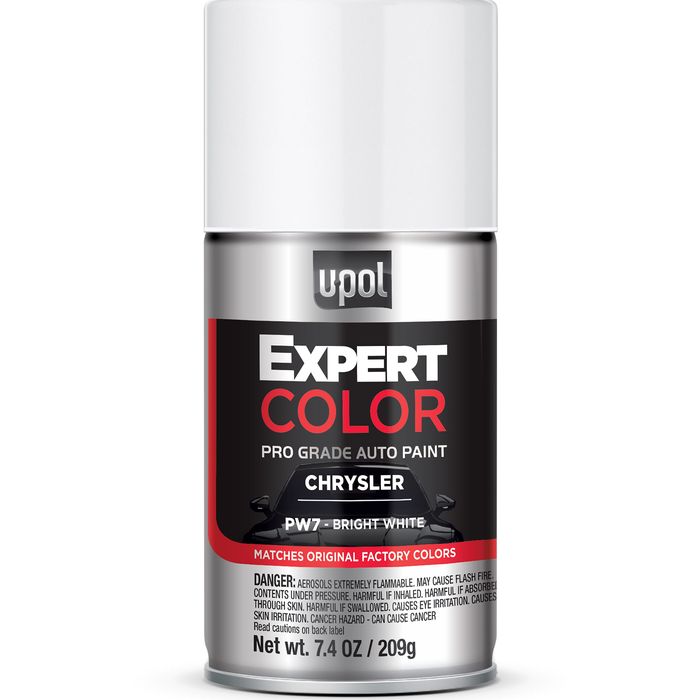 U-POL Expert Color Touch Up Paint Bright White Paint Code PW7