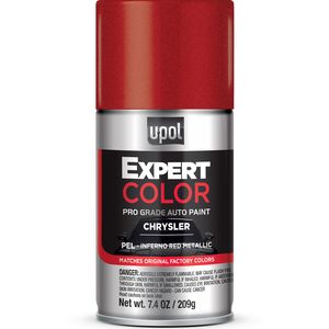 U-POL Expert Color Touch Up Paint Inferno Red Metallic Paint Code PEL for Chrysler Town & Country