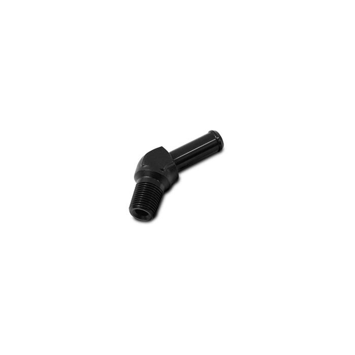 Vibrant -6AN to 3/8in NPT 45 Degree Elbow Adapter Fitting