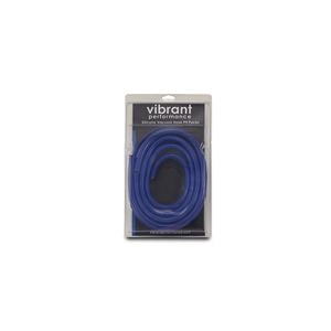 Vibrant 1/4in (6.35mm) I.D. x 25 ft. of Silicon Vacuum Hose - Blue