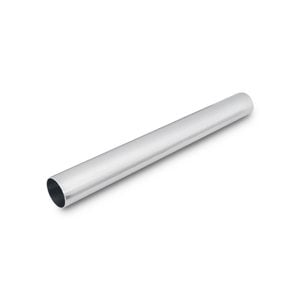 Vibrant 1.75in O.D. Universal Aluminum Tubing (18in long Straight Pipe) - Polished