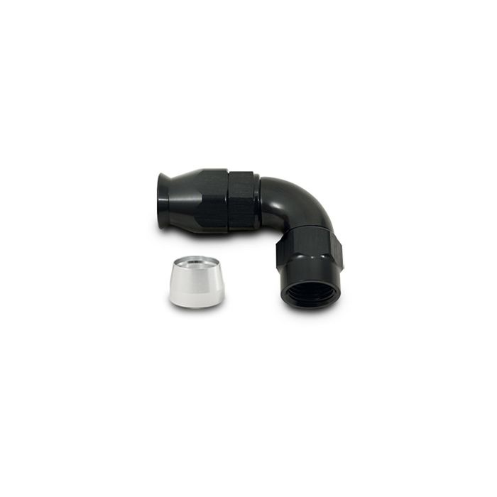 90-Degree Hose Fitting for PTFE Lined Hose 28916
