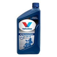 Valvoline Motorcycle Conventional Engine Oil 10W-40 1 Quart