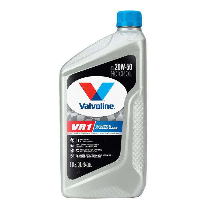 Amazon.com: Valvoline VR1 Racing 20W-50 Motor Oil, 1 Quart