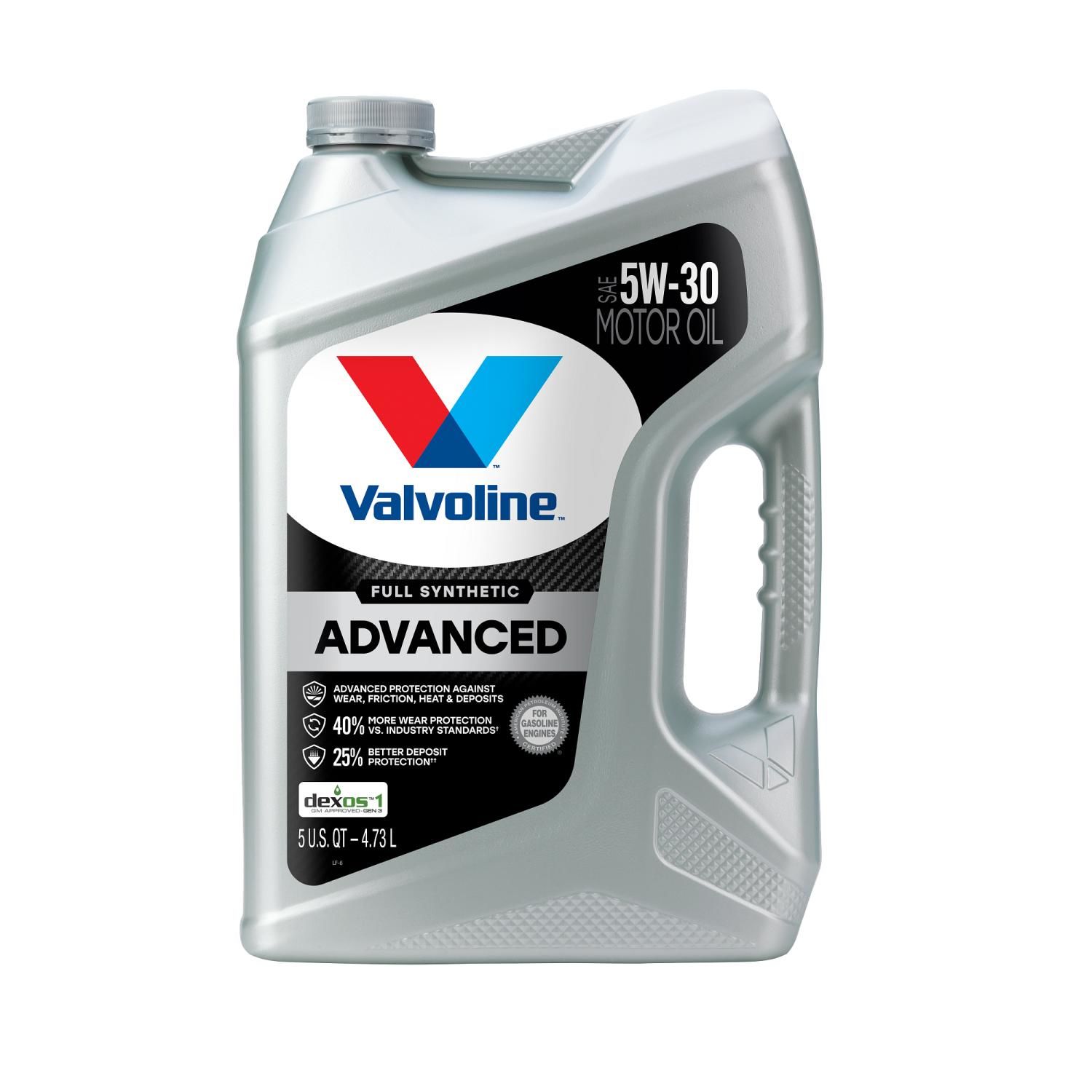 Valvoline Advanced Full Synthetic 5W30 Engine Oil 5 Quart