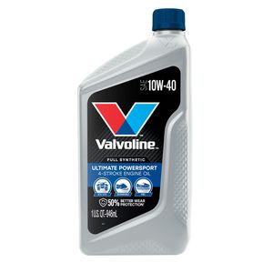 Valvoline PowerSport 4 Stroke Full Synthetic Motor Oil 10W