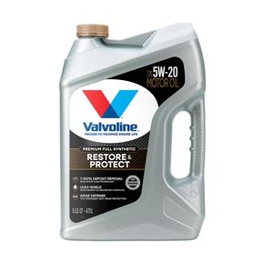 Valvoline Restore & Protect Full Synthetic Engine Oil 5W-20 5 Quart for Hyundai Equus