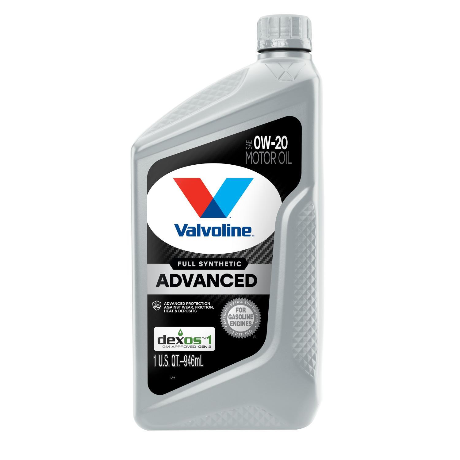 Valvoline SynPower Full Synthetic Engine Oil 0W20 1 Quart