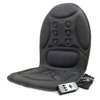 Wagan Tech Soft Velour 12-Volt Heated Seat Cushion 9438B - The