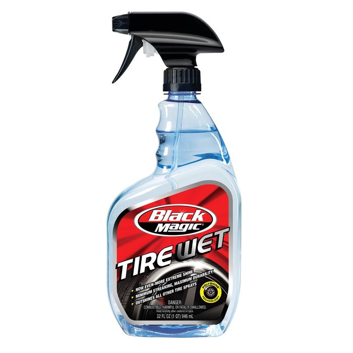 Galactic Black Wet Look Tire Shine Dressing (16oz)