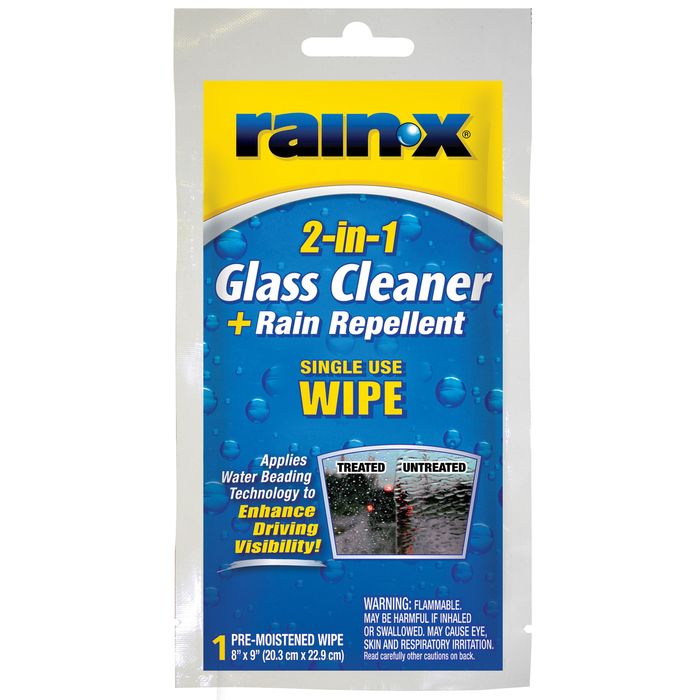 Rain-X 2-in-1 Auto GLASS CLEANER +RAIN REPELLENT Water Beading