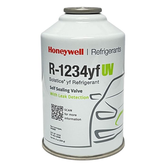 Honeywell R1234yf Refrigerant with UV Dye 8oz
