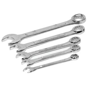 Performance Tool Metric Combo Wrench Set, 5 Piece