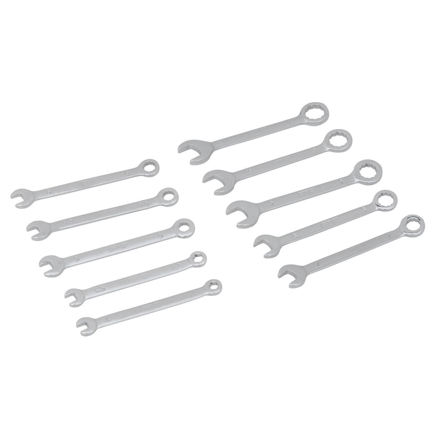 Performance Tool Metric Ignition Wrench Set 10 Piece