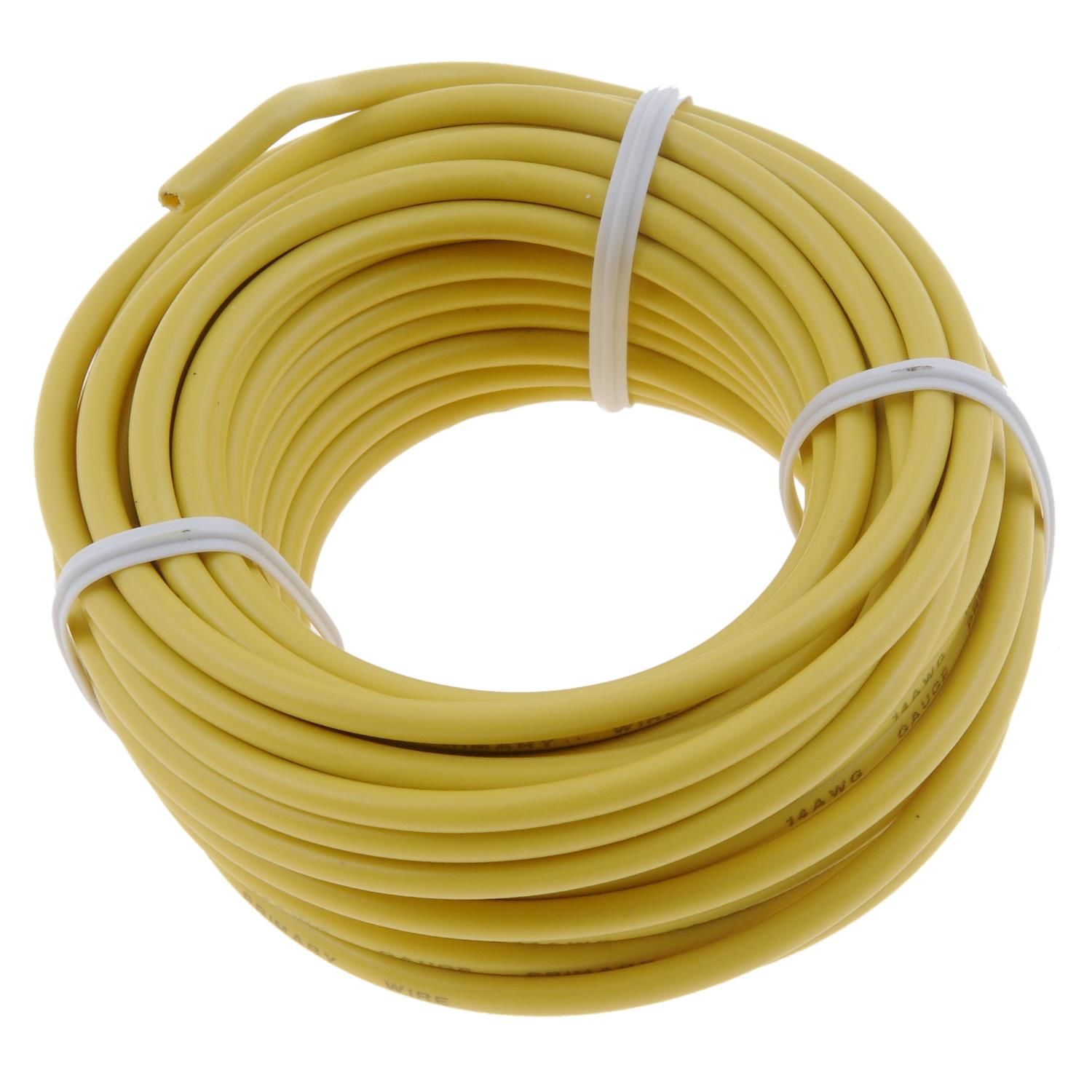 SureBilt Yellow 20ft 14 Gauge Primary Wire