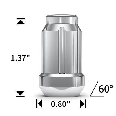 White Knight Wheel Nut 4 Piece 138074