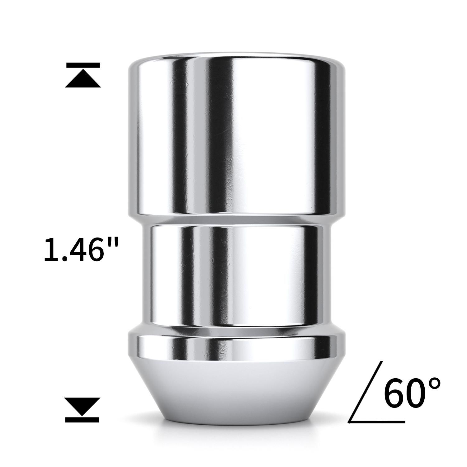 White Knight Wheel Lock Key Locking Lug Nuts 140710