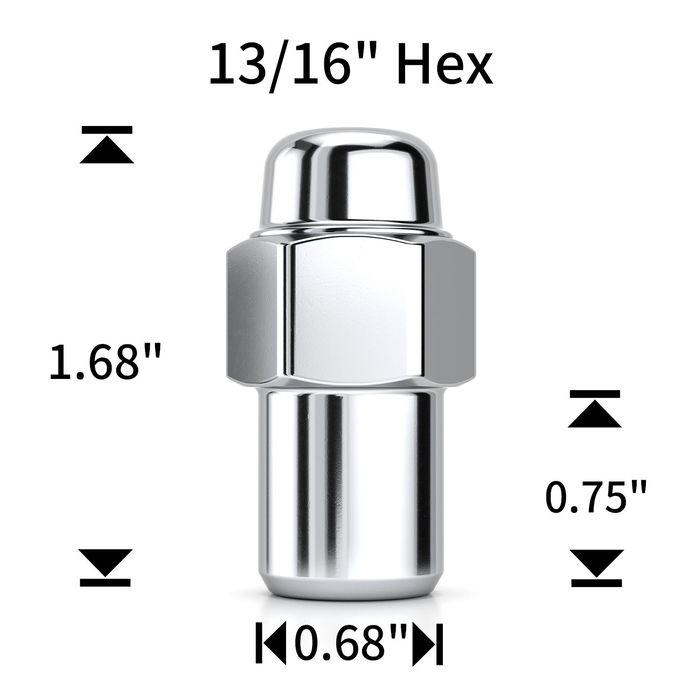 Extended lug deals nuts autozone