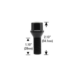 White Knight Wheel Nut 4 Piece 1820BK-4
