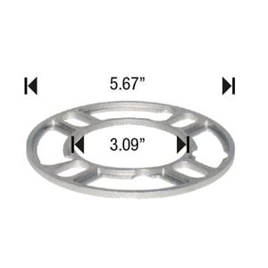 White Knight 5mm 4 And 5 Lug Wheel Spacer