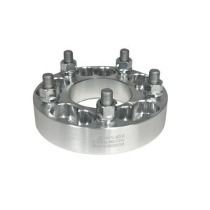 White Knight 1 1/4in Thick 74mm ID 12mm x 1.5 5 Lug Dual Wheel Adapter for Hummer H3