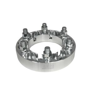 White Knight 1 1/4in Thick 108mm ID 14mm x 1.5 6 Lug Dual Drill Wheel Adapter for Hummer H3