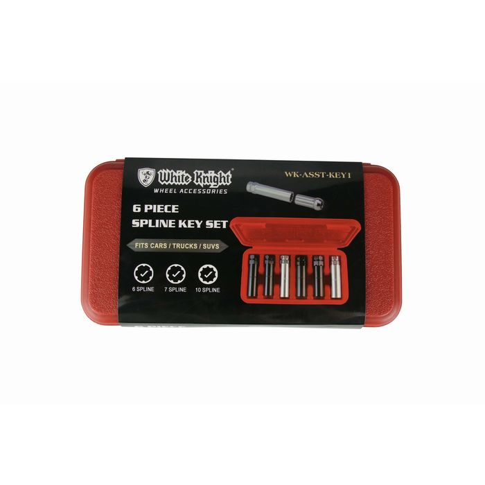 White Knight Wheel Lock Set WK-ASST-KEY1