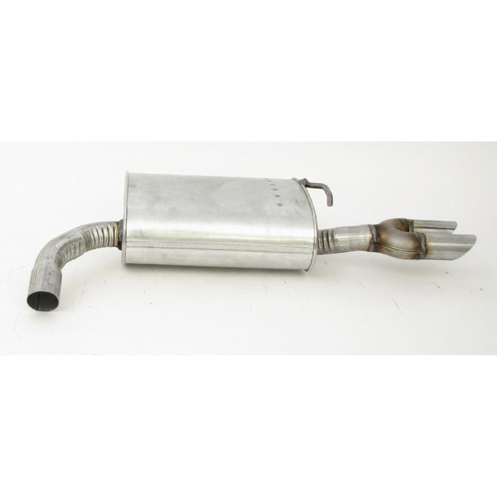 Exhaust Muffler, Stainless Steel Exhaust Tip, Blue 2inInlet 3inOutlet Silencer Cotton Universal 2.0in Exhaust Pipe, Mufflers - Canada