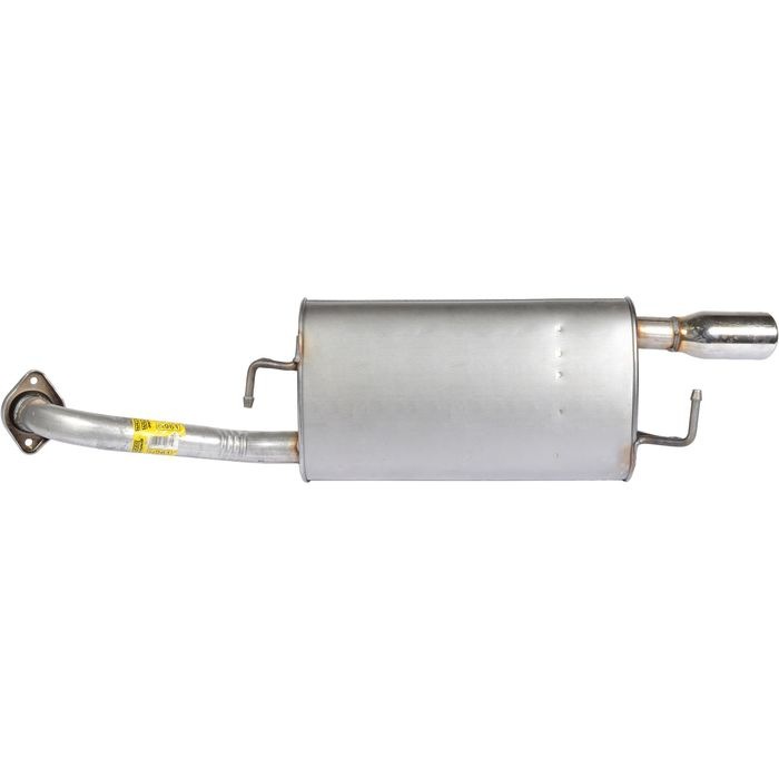 Pair Of Stainless Steel Black Angle Cut Rolled End Exhaust Tips - 3" Inlet / 5" Outlet / 12" Length