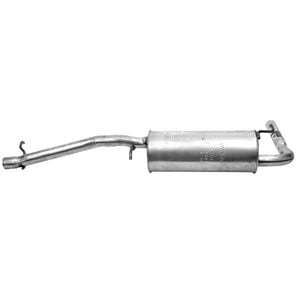 Walker Exhaust Quiet-Flow SS Pipe Connection 2in Exhaust Muffler ...