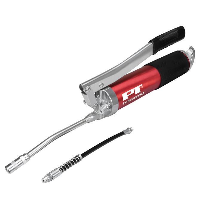 Performance Tool Aluminum Heavy Duty Lever Grease Gun