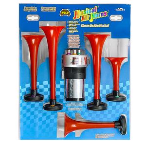 Wolo Red Dixieland Musical Air Horn for Mercedes Benz 190D