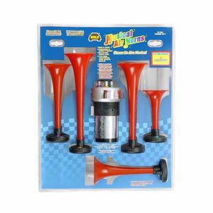 Wolo Red La Bamba Musical Air Horn 5 Piece for Mercedes Benz 190D