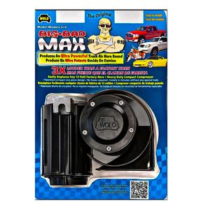Wolo 12 Volt Big Bad Max Horn for Mercedes Benz 190D