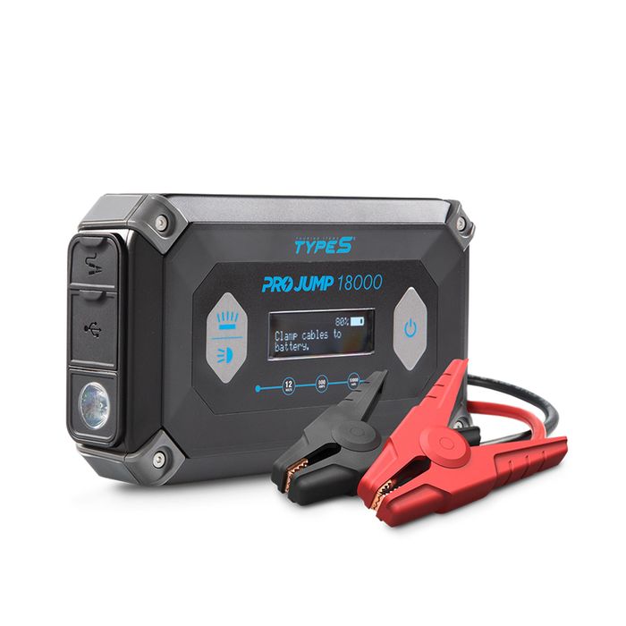 TYPE S 12 Volt 9.0L Projump 18000 Jump Starter Power Bank AC530017-1