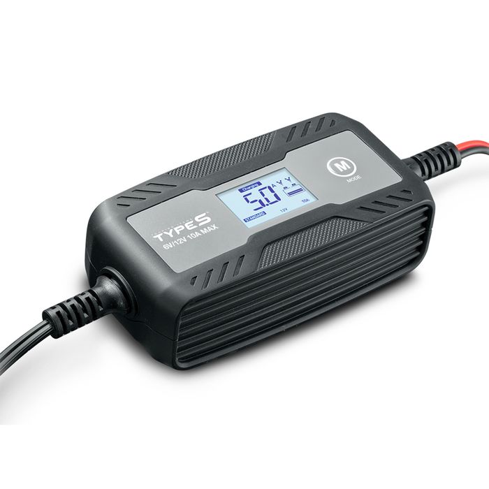 Chargeur de batterie IP65 12V 10A + DC connector -BlueSmart