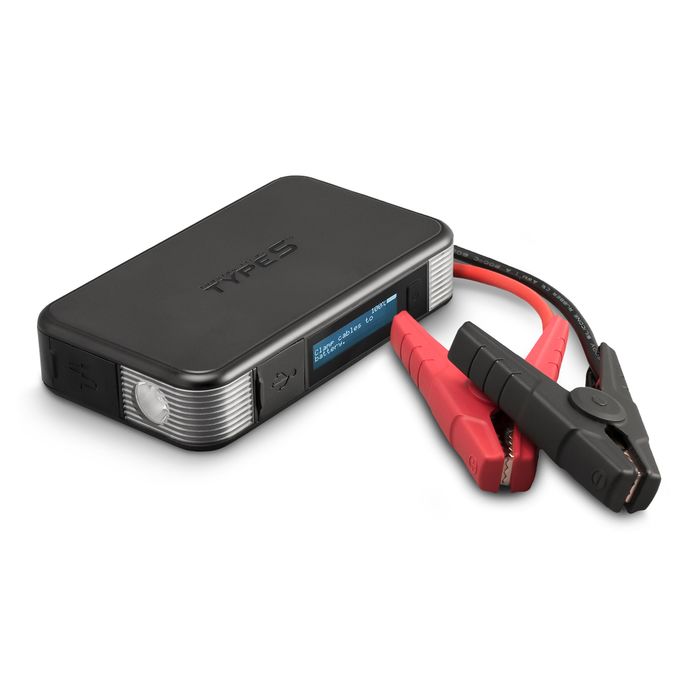 TYPE S 12 Volt 6.0L Jump Starter and 10000mAh Power Bank