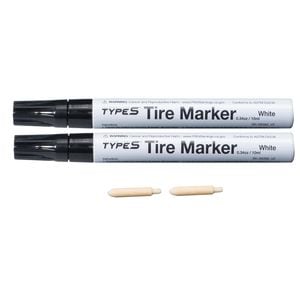 OAVQHLG3B Premium Tire Marker Pens, Black Waterproof Paint Markers for Car  Tire Lettering(3 Pack-Black) 