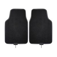 Zone Tech All Weather Rubber Car Interior Floor Mats 3-piece Trimmable  Waterproof Odorless Black Heavy Duty Interior Floor Mats Universal Fit :  Target