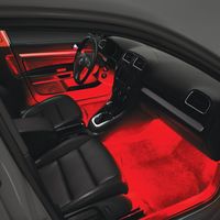 Type S Accessories HyperBright 24in Red Plug & Glow LED Light Strip