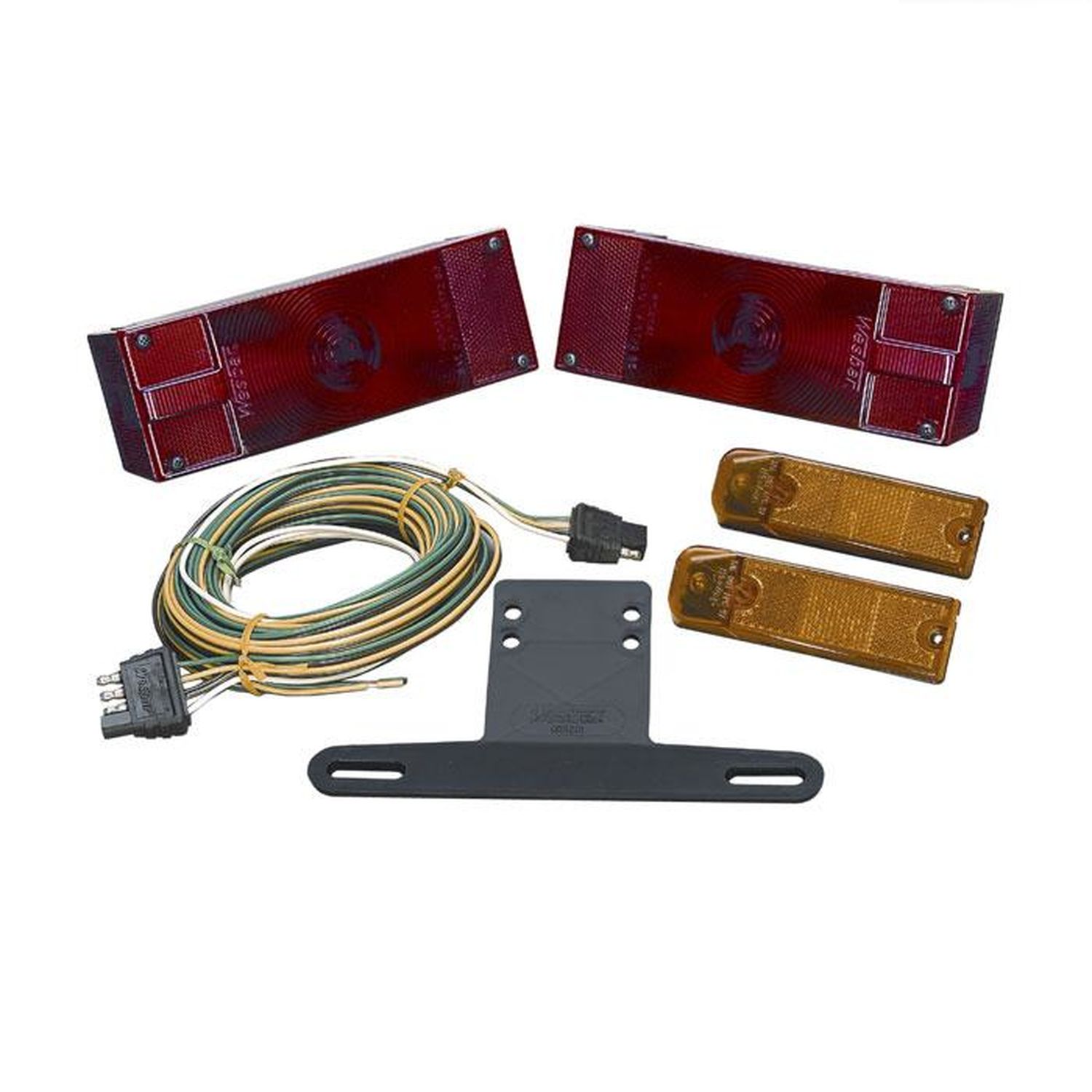 Wesbar Low Profile WrapAround Trailer Light Kit